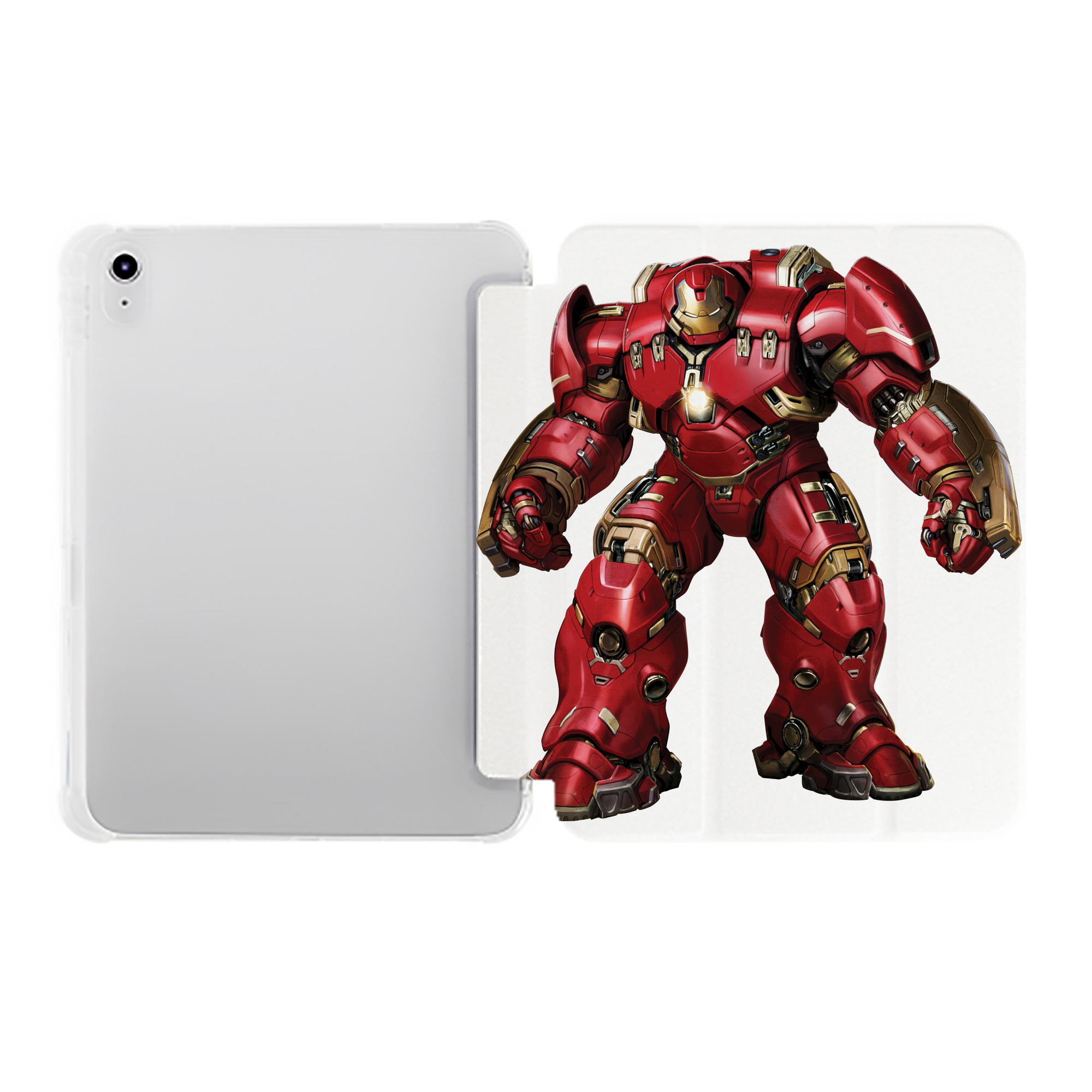 （画像用） アベンジャーズ The Avengers IPad ケース ペン収納付き 三つ折りスタンド PUレザー×シリコン 対応機種9.5/10.5/10.9インチ